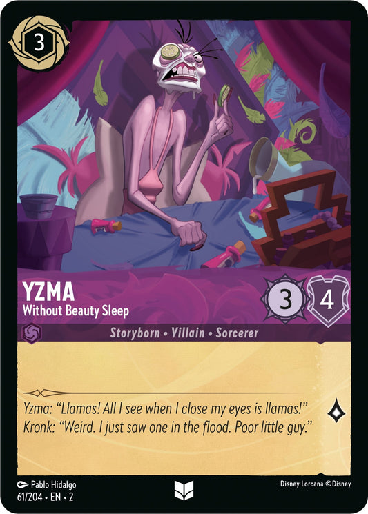 Image for Yzma - Without Beauty Sleep (61/204) (Rise of the Floodborn) - Disney Lorcana