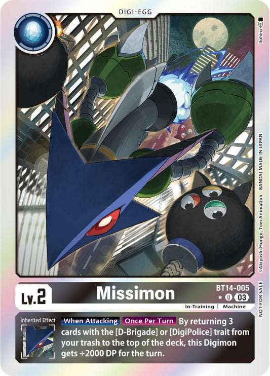 Image for Missimon (Blast Ace Box Promotion Pack) (BT14-005 U) (Blast Ace) - Digimon Card Game