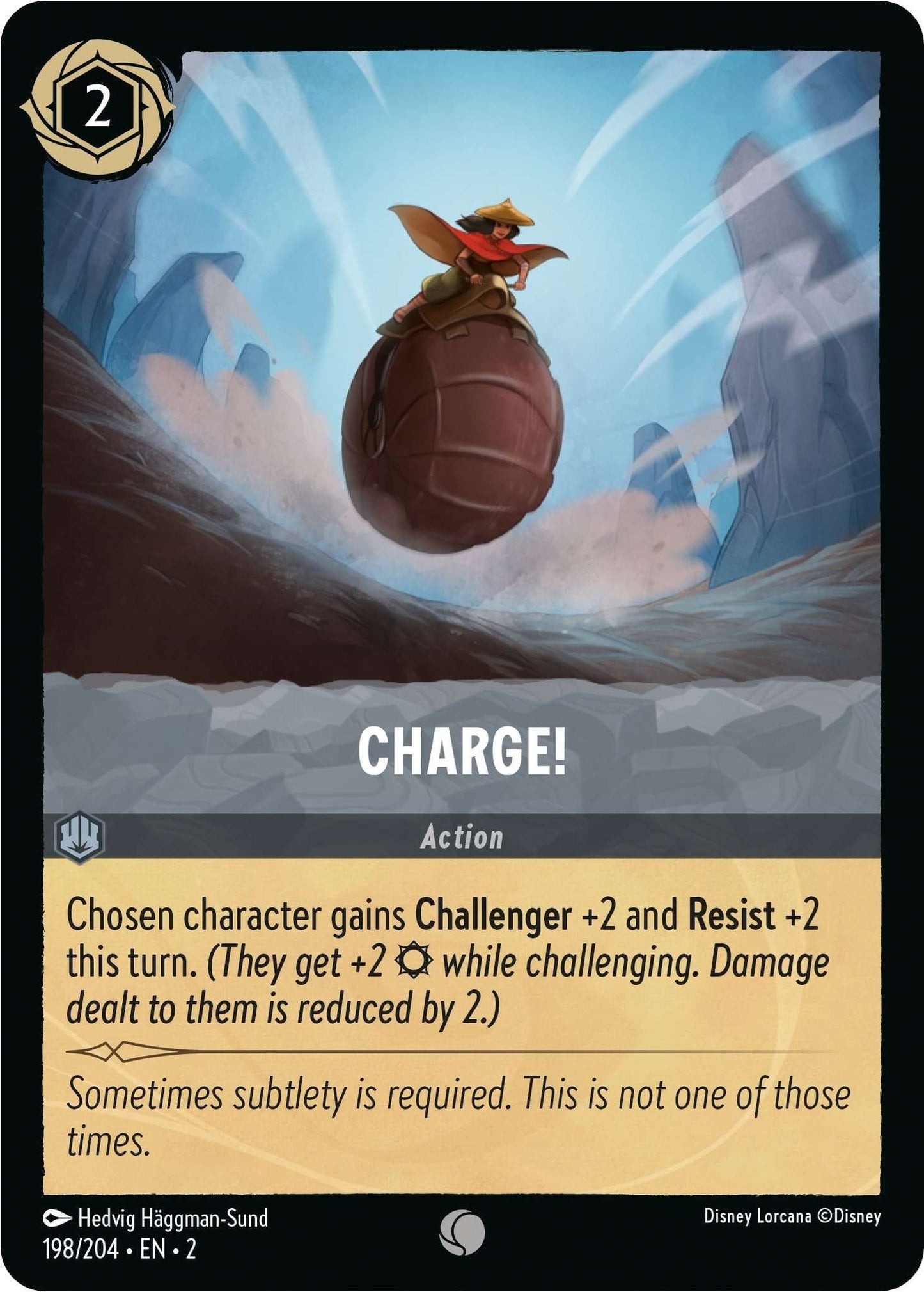 Image for Charge! (198/204) (Rise of the Floodborn) - Disney Lorcana