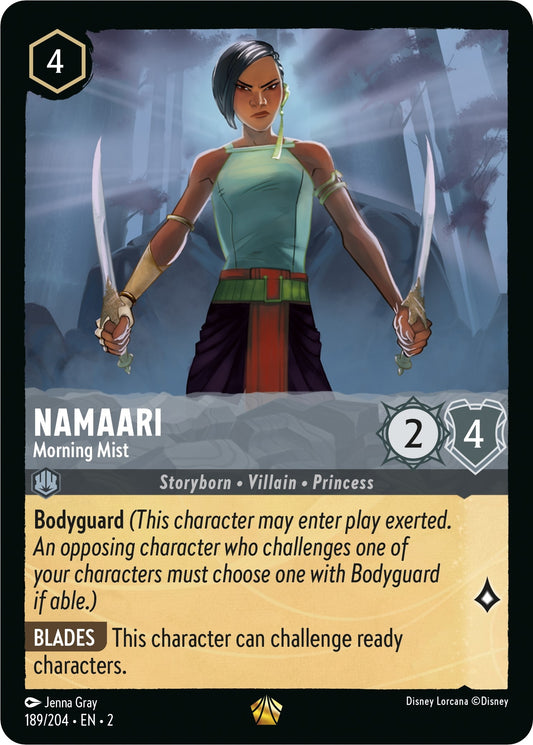 Image for Namaari - Morning Mist (189/204) (Rise of the Floodborn) - Disney Lorcana