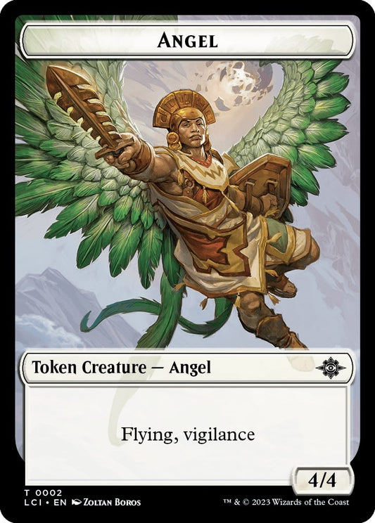 Image for Angel Token (2) (The Lost Caverns of Ixalan) - Magic: The Gathering