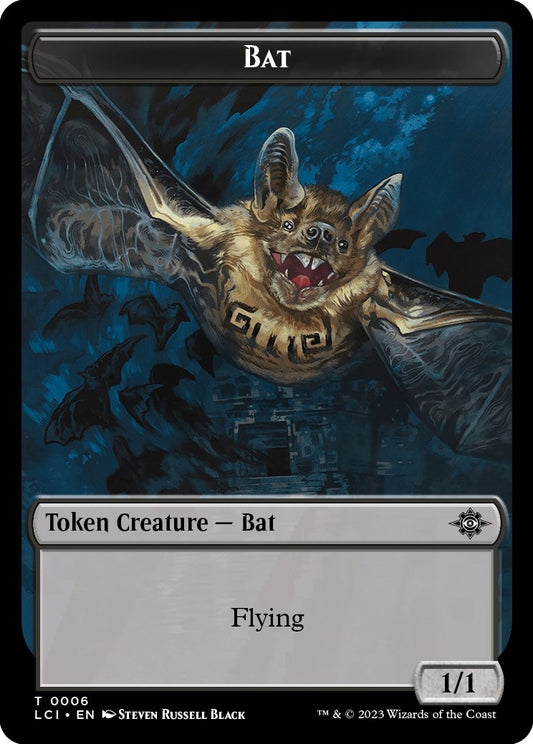 Image for Bat Token (6) (The Lost Caverns of Ixalan) - Magic: The Gathering