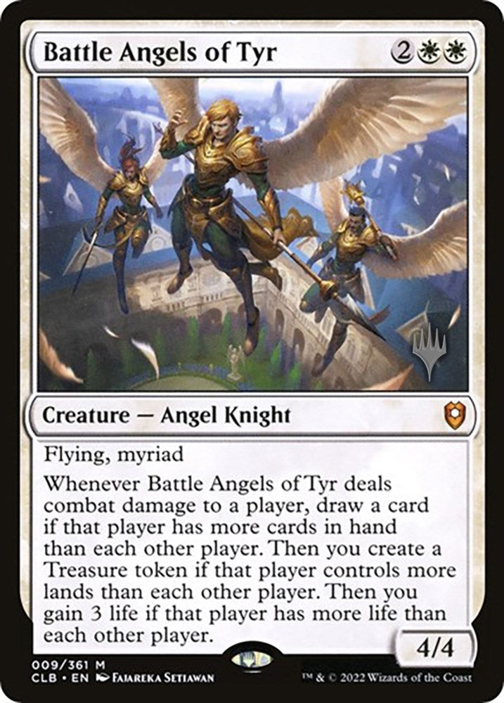 Image for Battle Angels of Tyr (9) (Promo Pack: The Lost Caverns of Ixalan) - Magic: The Gathering