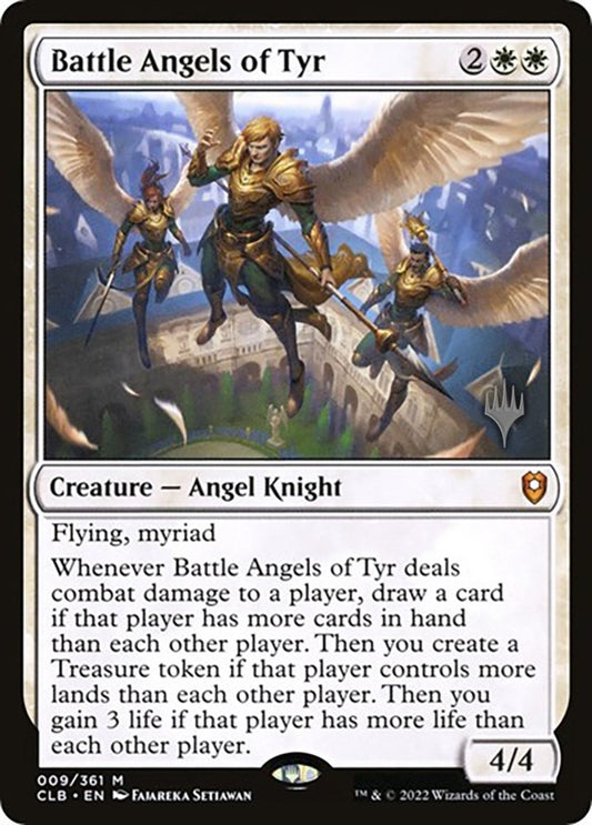 Image for Battle Angels of Tyr (9) (Promo Pack: The Lost Caverns of Ixalan) - Magic: The Gathering