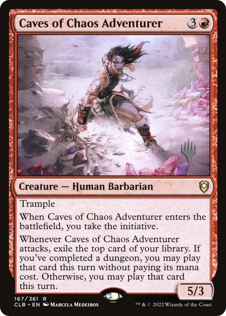 Image for Caves of Chaos Adventurer (167) (Promo Pack: The Lost Caverns of Ixalan) - Magic: The Gathering