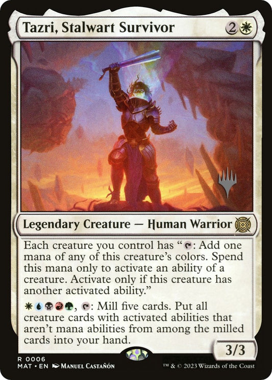 Image for Tazri, Stalwart Survivor (6) (Promo Pack: The Lost Caverns of Ixalan) - Magic: The Gathering