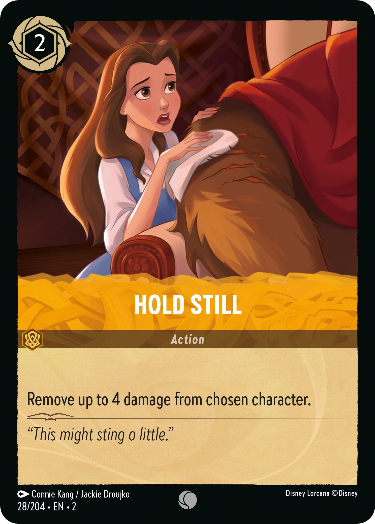 Image for Hold Still (28/204) (Rise of the Floodborn) - Disney Lorcana