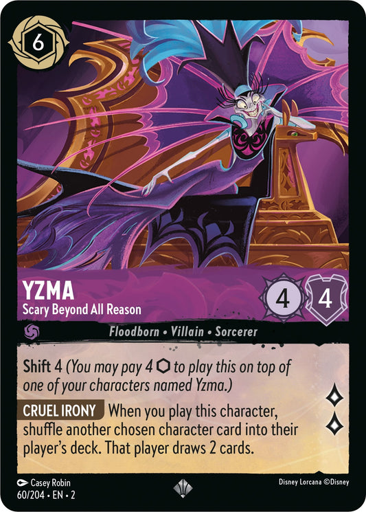 Image for Yzma - Scary Beyond All Reason (60/204) (Rise of the Floodborn) - Disney Lorcana