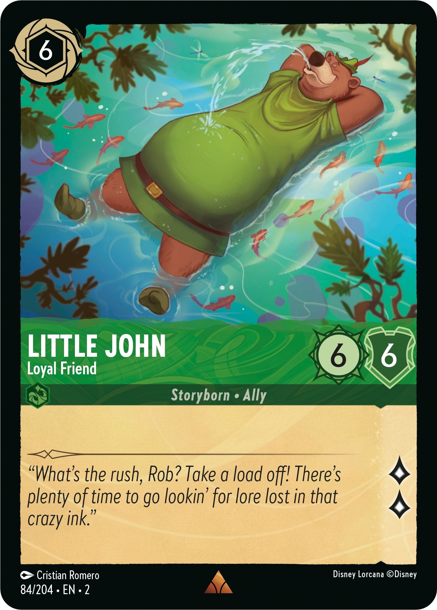 Image for Little John - Loyal Friend (84/204) (Rise of the Floodborn) - Disney Lorcana