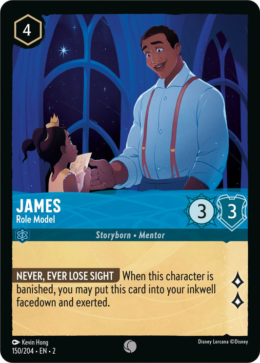 Image for James - Role Model (150/204) (Rise of the Floodborn) - Disney Lorcana
