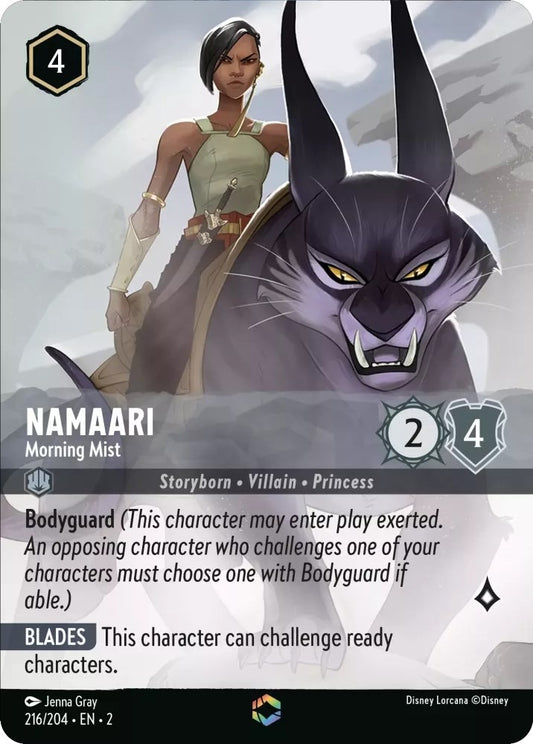 Image for Namaari - Morning Mist (Enchanted) (216/204) (Rise of the Floodborn) - Disney Lorcana