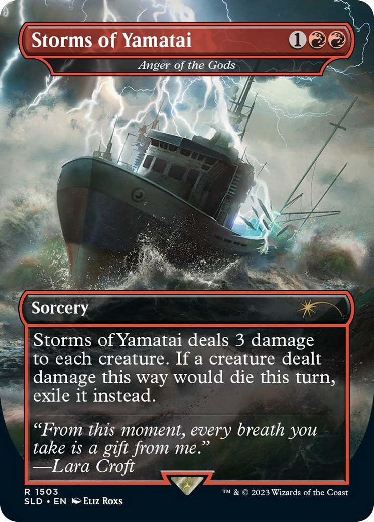 Image for Storms of Yamatai - Anger of the Gods (1503) (Secret Lair Drop Series) - Magic: The Gathering