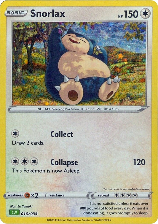 Image for Snorlax (016/034) (Trading Card Game Classic) - Pokemon