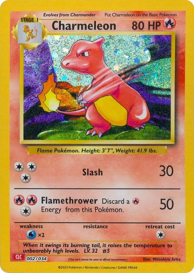 Image for Charmeleon (002/034) (Trading Card Game Classic) - Pokemon