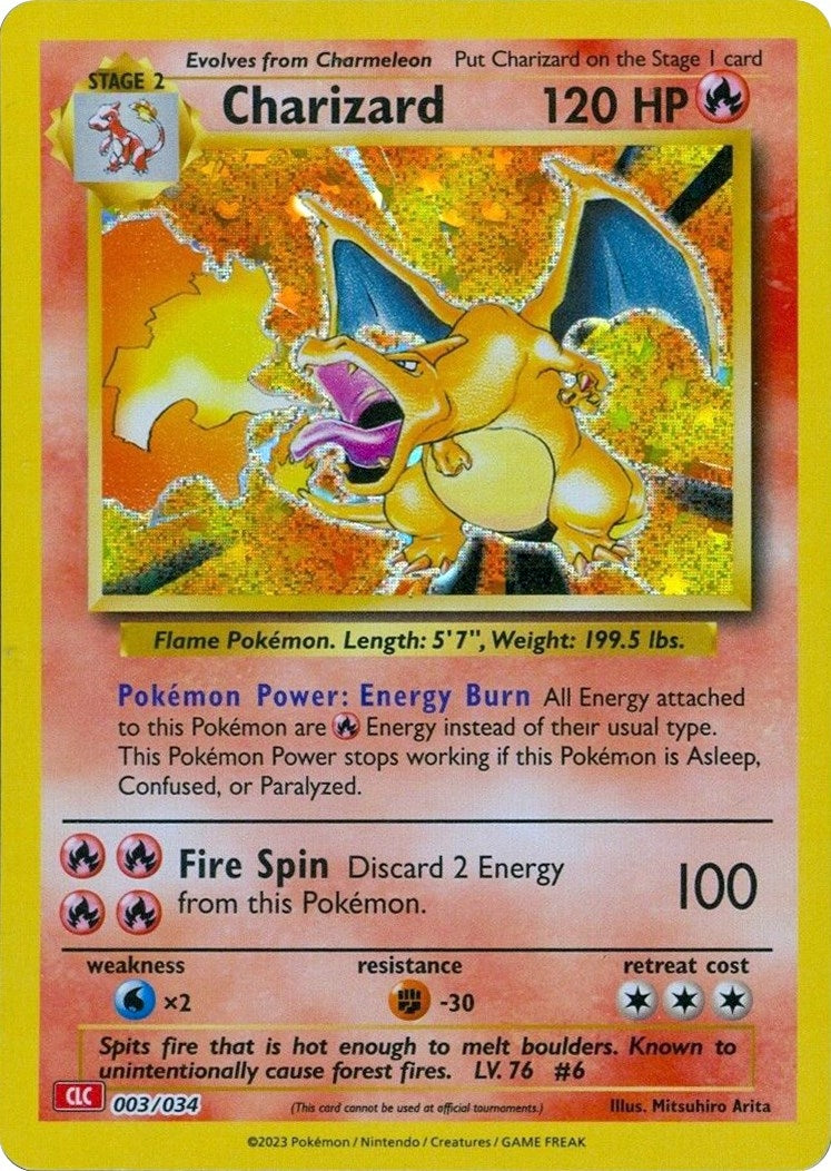 Image for Charizard (003/034) (Trading Card Game Classic) - Pokemon