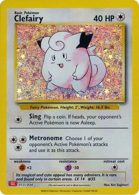 Image for Clefairy (013/034) (Trading Card Game Classic) - Pokemon