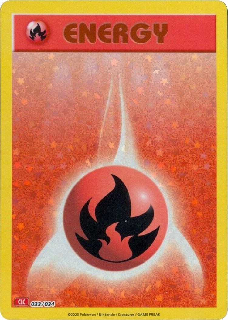 Image for Basic Fire Energy (033/034) (Trading Card Game Classic) - Pokemon