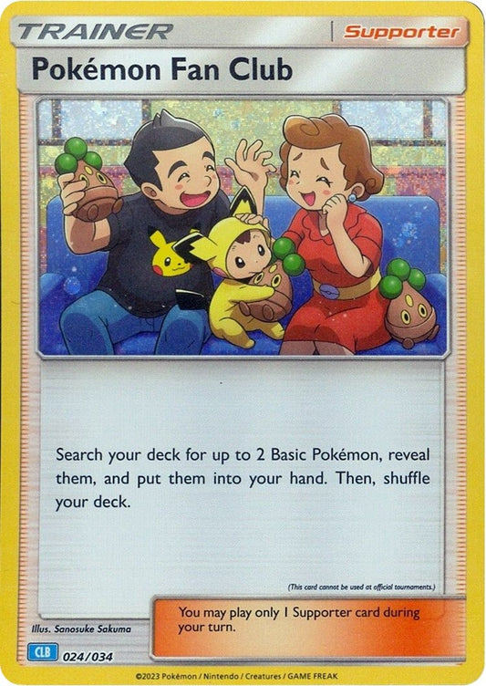 Image for Pokemon Fan Club (CLB) (024/034) (Trading Card Game Classic) - Pokemon