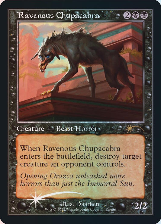 Image for Ravenous Chupacabra (Retro Frame) (1) (Open House Promos) - Magic: The Gathering