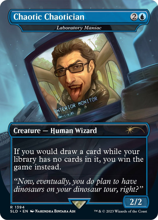 Image for Chaotic Chaotician - Laboratory Maniac (1394) (Secret Lair Drop Series) - Magic: The Gathering