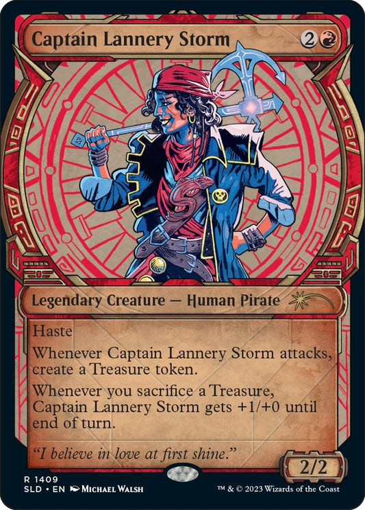 Image for Captain Lannery Storm (1409) (Secret Lair Drop Series) - Magic: The Gathering