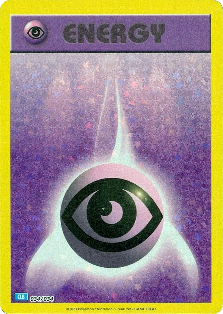 Image for Basic Psychic Energy (034/034) (Trading Card Game Classic) - Pokemon