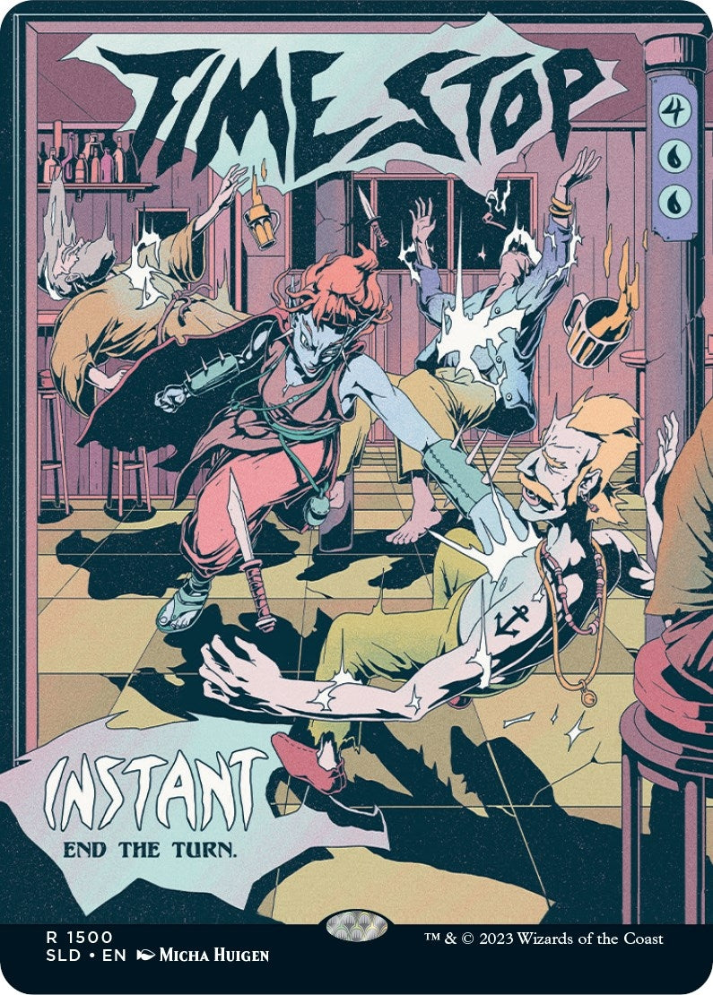 Image for Time Stop (1500) (Secret Lair Drop Series) - Magic: The Gathering