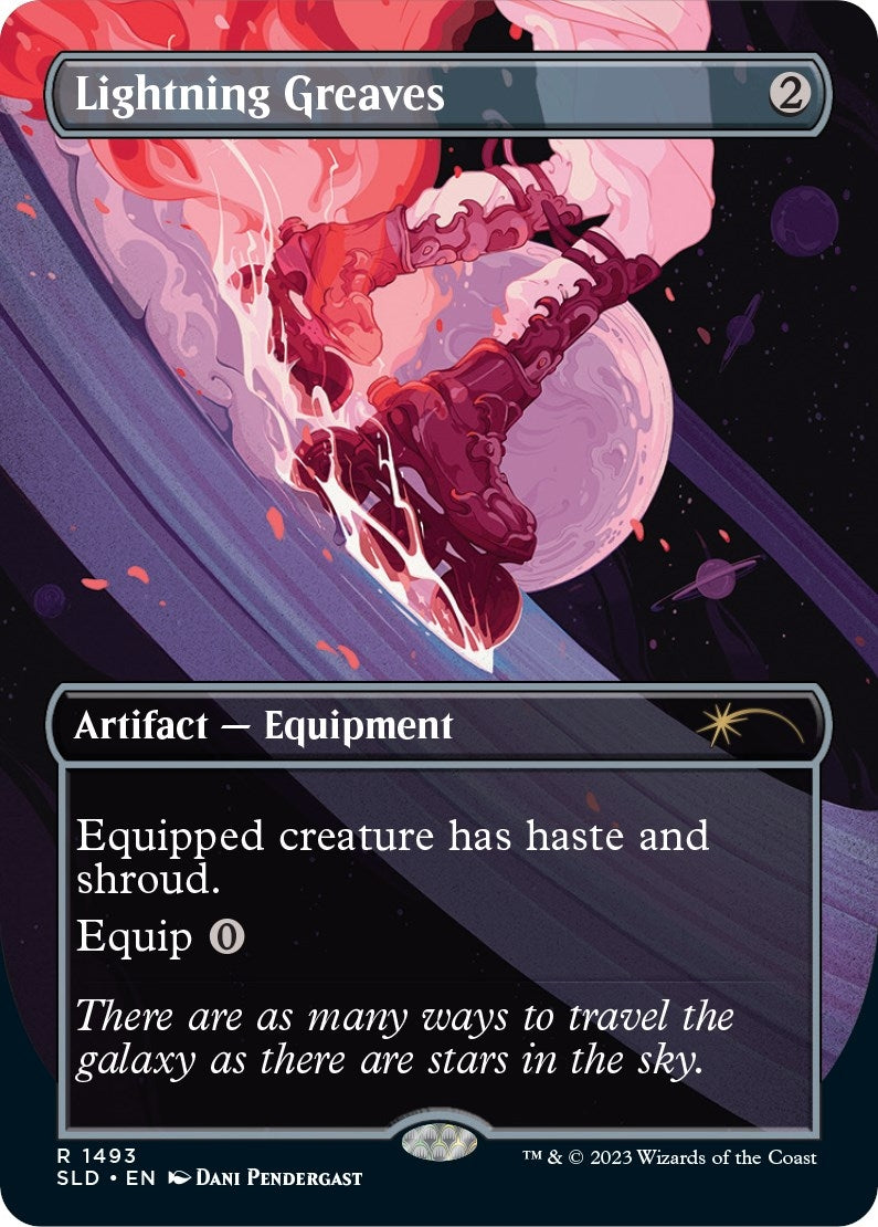 Image for Lightning Greaves (1493) (1493) (Secret Lair Drop Series) - Magic: The Gathering