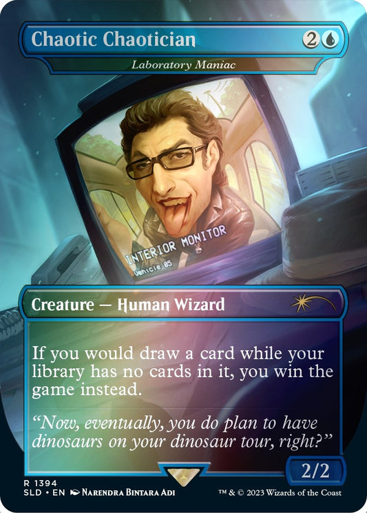 Image for Chaotic Chaotician - Laboratory Maniac (Rainbow Foil) (1394) (Secret Lair Drop Series) - Magic: The Gathering