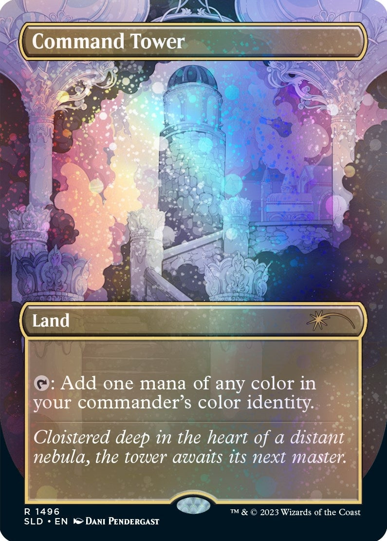 Image for Command Tower (1496) (Galaxy Foil) (1496) (Secret Lair Drop Series) - Magic: The Gathering