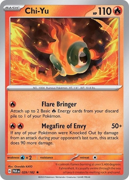 Image for Chi-Yu - 029/182 (Non-Holo) (029/182) (Deck Exclusives) - Pokemon