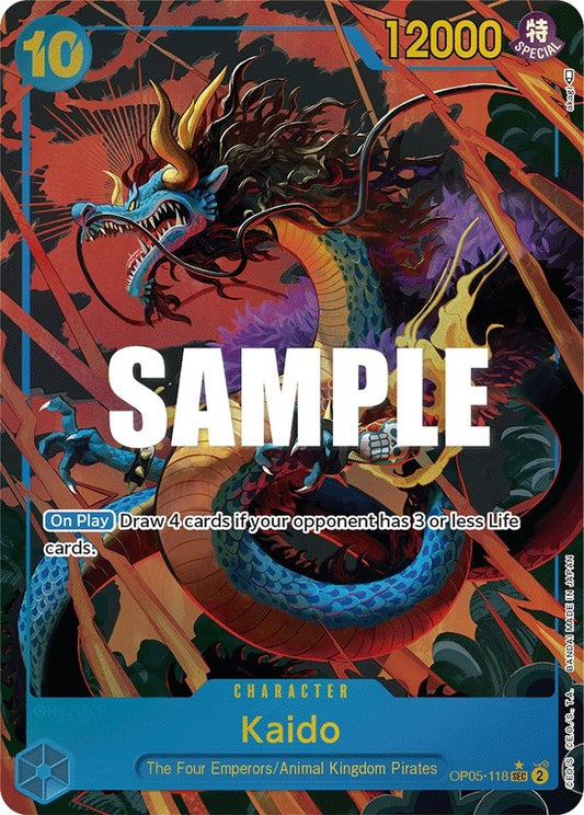 Image for Kaido (118) (Alternate Art) (OP05-118) (Awakening of the New Era) - One Piece Card Game