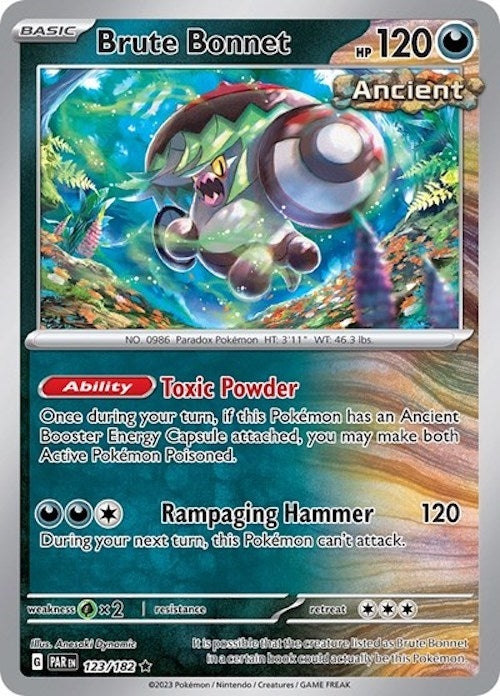 Image for Brute Bonnet - 123/182 (Cosmos Holo) (123/182) (Miscellaneous Cards & Products) - Pokemon