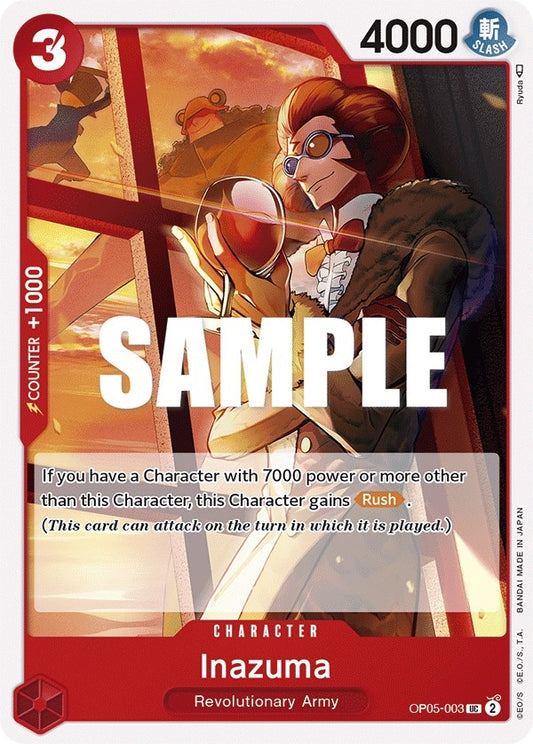 Image for Inazuma (OP05-003) (Awakening of the New Era) - One Piece Card Game