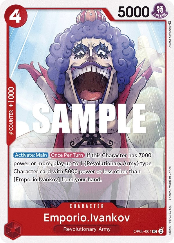 Image for Emporio.Ivankov (OP05-004) (Awakening of the New Era) - One Piece Card Game