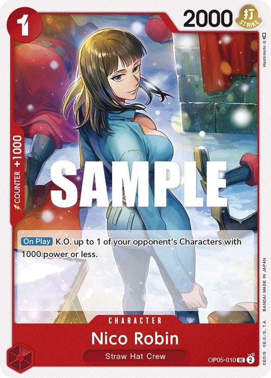 Image for Nico Robin (OP05-010) (Awakening of the New Era) - One Piece Card Game