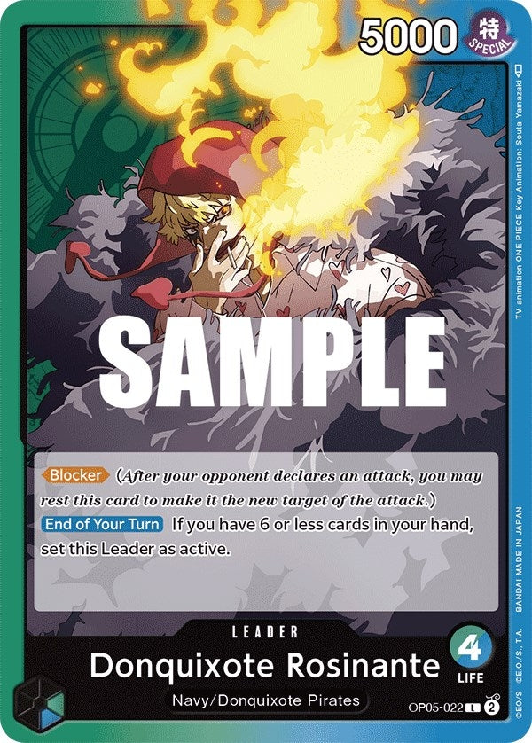 Image for Donquixote Rosinante (022) (OP05-022) (Awakening of the New Era) - One Piece Card Game
