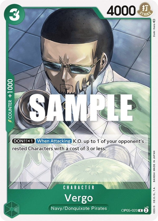 Image for Vergo (OP05-023) (Awakening of the New Era) - One Piece Card Game