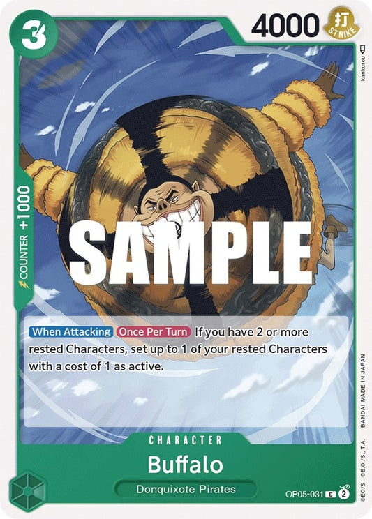 Image for Buffalo (OP05-031) (Awakening of the New Era) - One Piece Card Game
