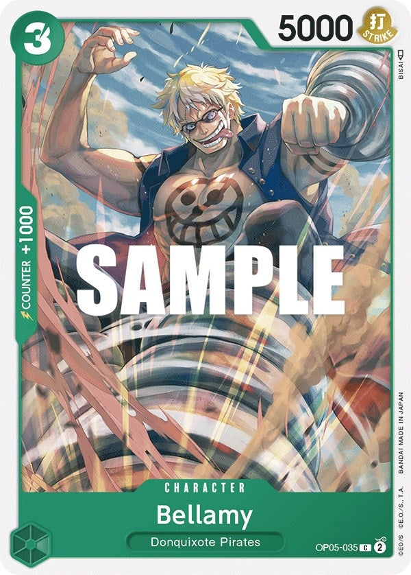 Image for Bellamy (OP05-035) (Awakening of the New Era) - One Piece Card Game