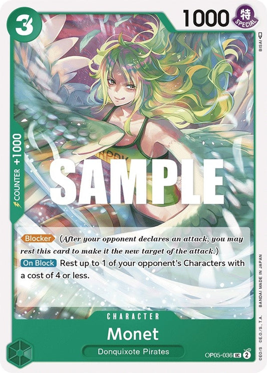 Image for Monet (OP05-036) (Awakening of the New Era) - One Piece Card Game
