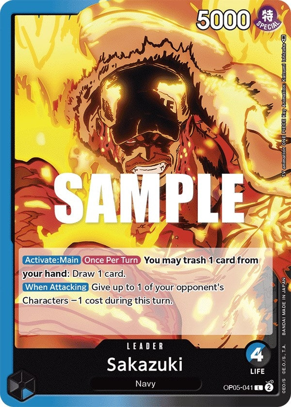 Image for Sakazuki (OP05-041) (Awakening of the New Era) - One Piece Card Game