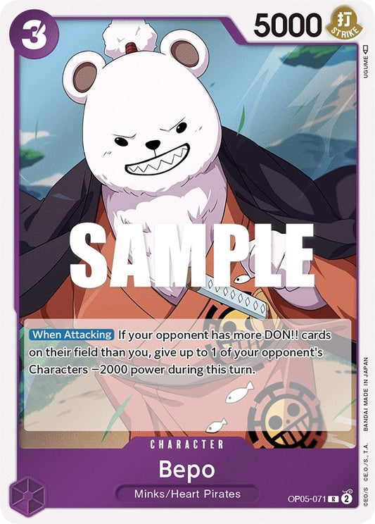 Image for Bepo (OP05-071) (Awakening of the New Era) - One Piece Card Game