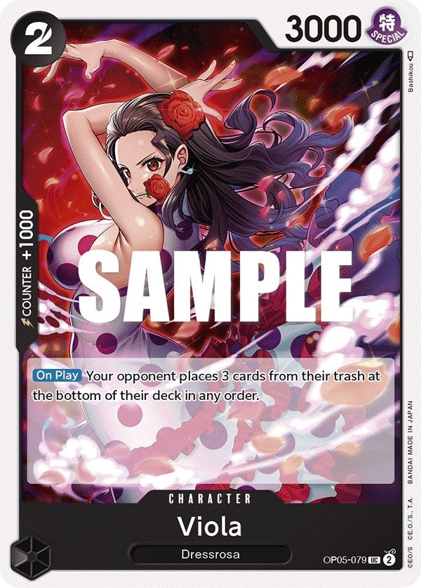 Image for Viola (OP05-079) (Awakening of the New Era) - One Piece Card Game