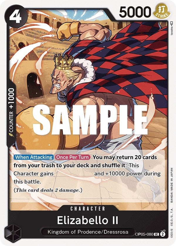Image for Elizabello II (OP05-080) (Awakening of the New Era) - One Piece Card Game