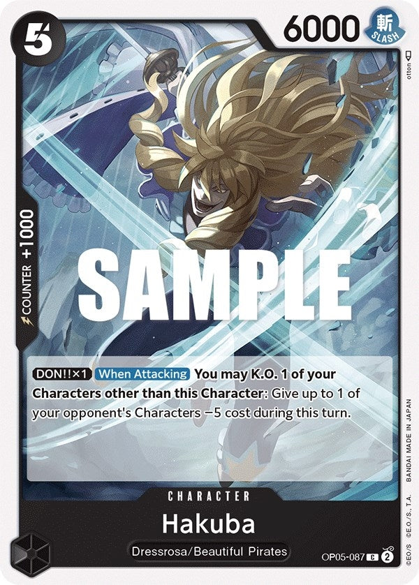 Image for Hakuba (OP05-087) (Awakening of the New Era) - One Piece Card Game