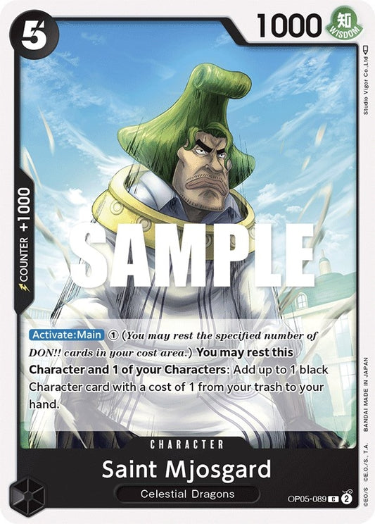 Image for Saint Mjosgard (OP05-089) (Awakening of the New Era) - One Piece Card Game