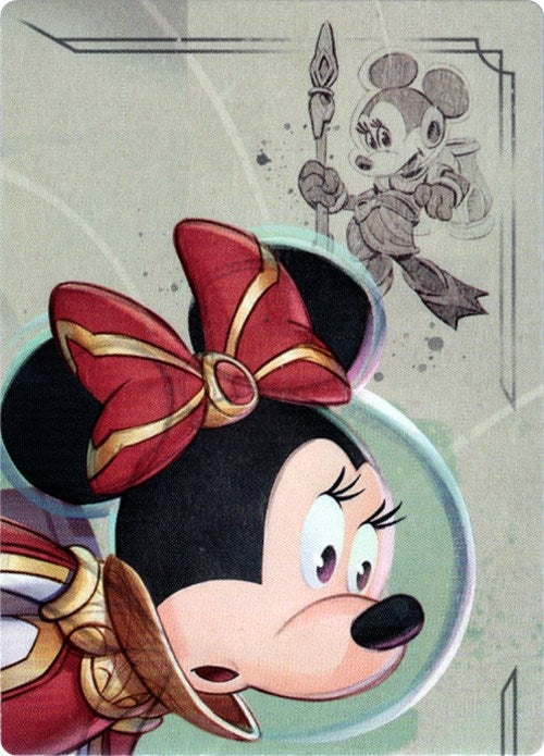 Image for Minnie Mouse - Wide-Eyed Diver Puzzle Insert (Top Right) (Rise of the Floodborn) - Disney Lorcana