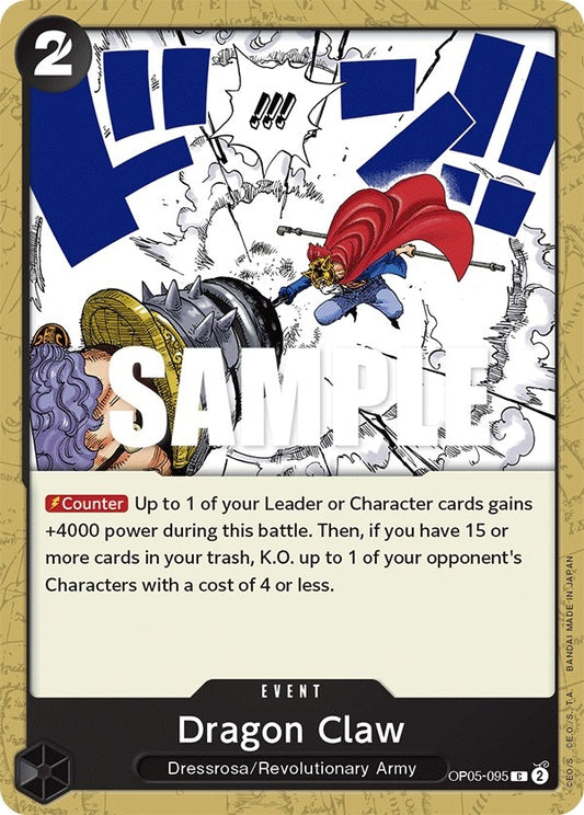 Image for Dragon Claw (OP05-095) (Awakening of the New Era) - One Piece Card Game