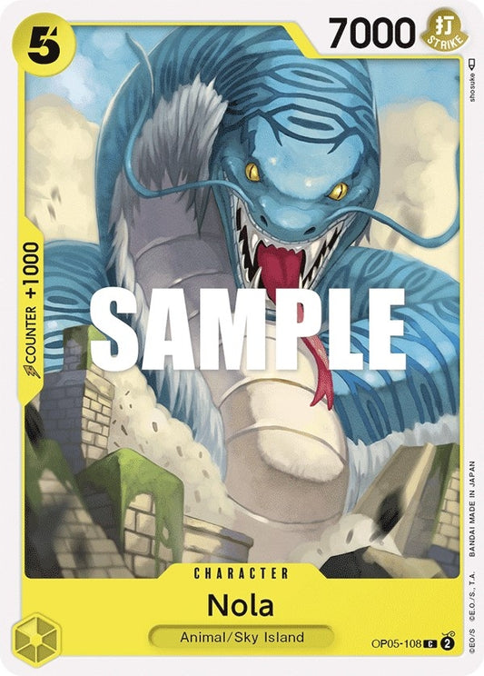 Image for Nola (OP05-108) (Awakening of the New Era) - One Piece Card Game